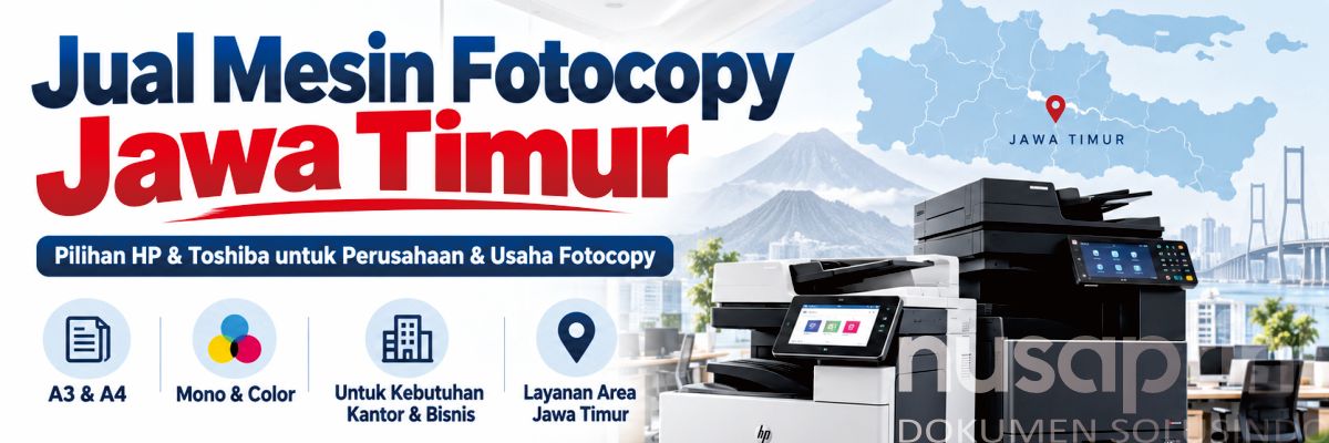 PT. Nusaprint Dokumen Solusindo menyediakan pilihan perangkat HP dan Toshiba