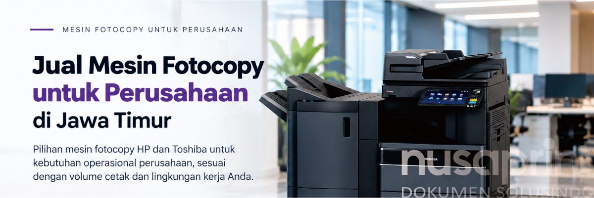 jual mesin fotocopy untuk perusahaan di Jawa Timur